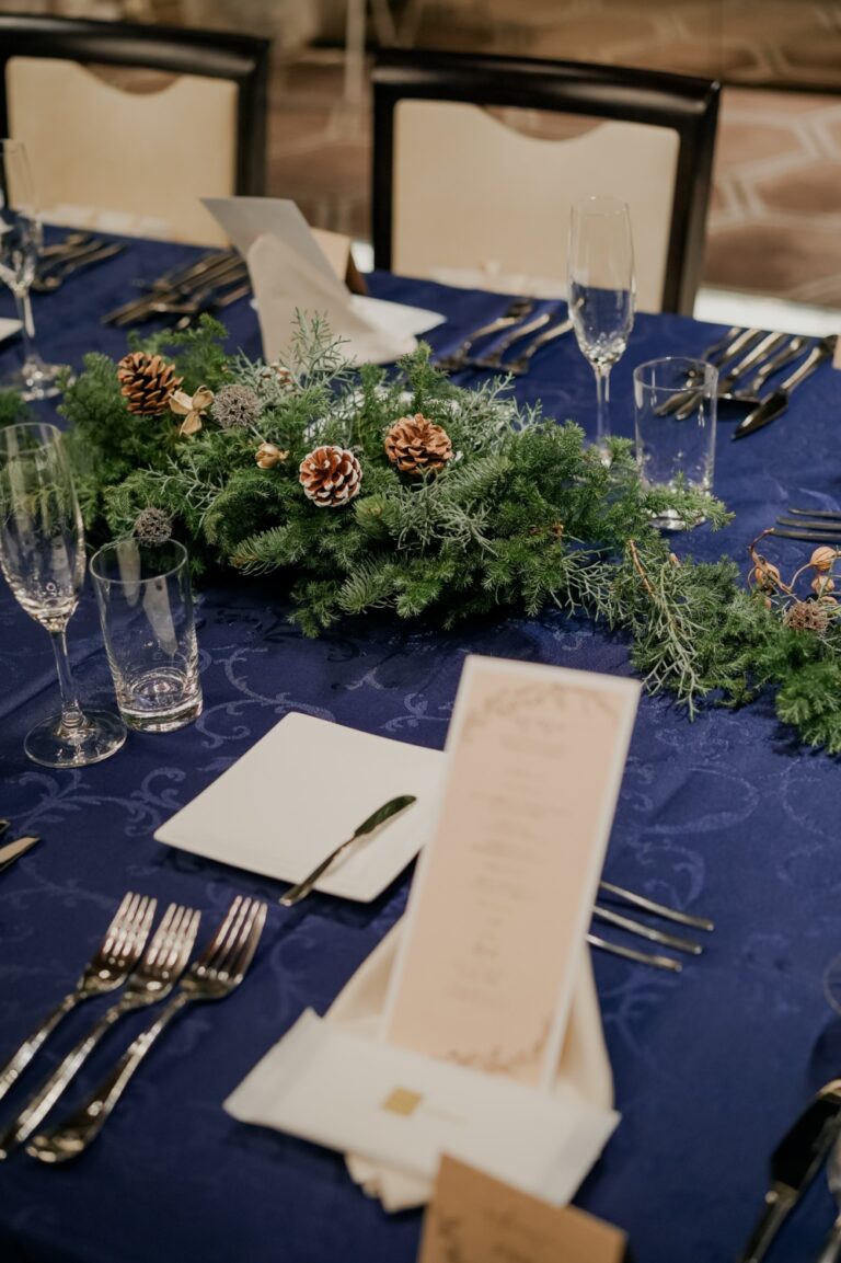 12月クリスマスデコレーションウェディング